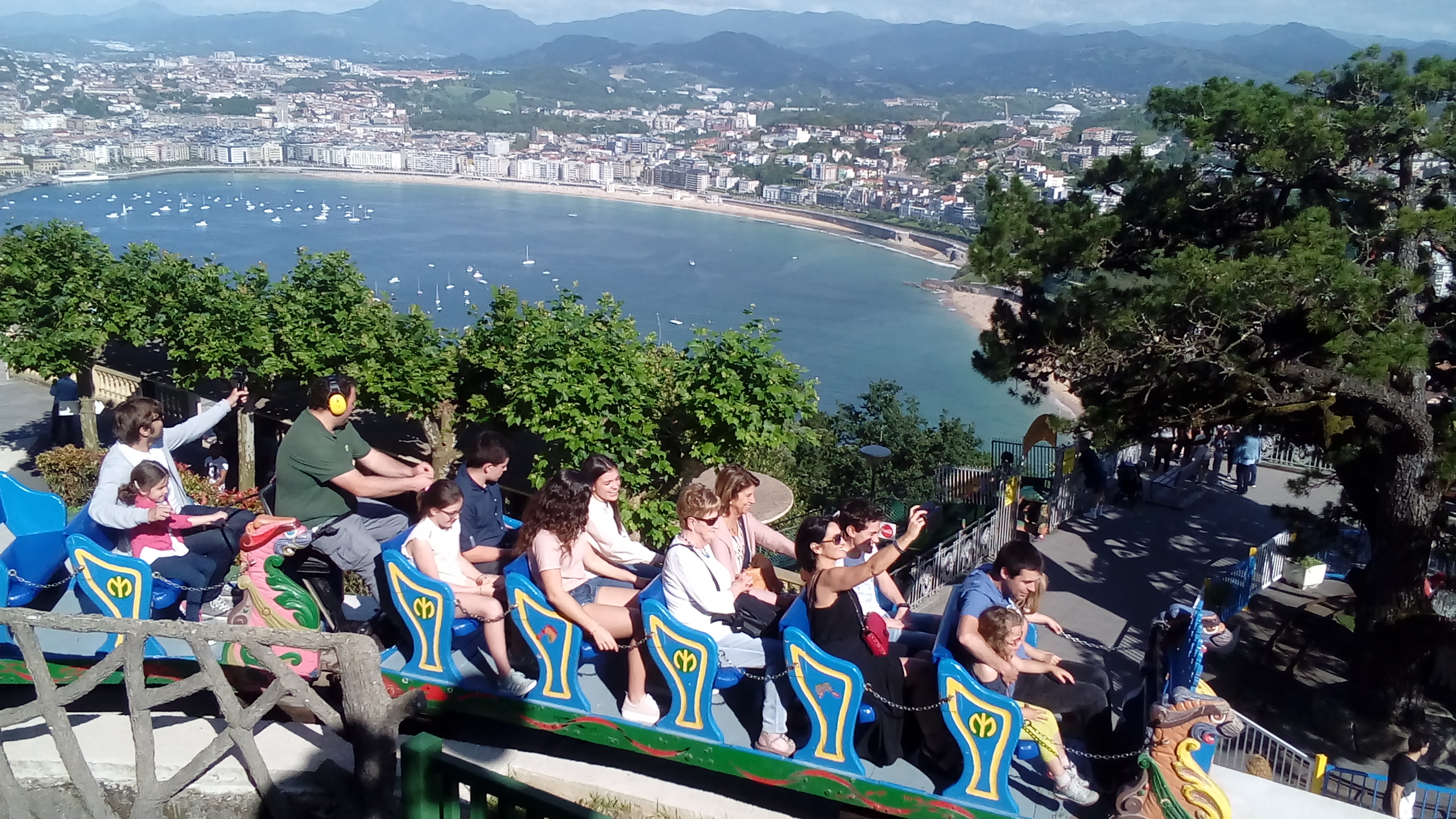 Montaña Suiza, en el parque de atracciones del Monte Igueldo.