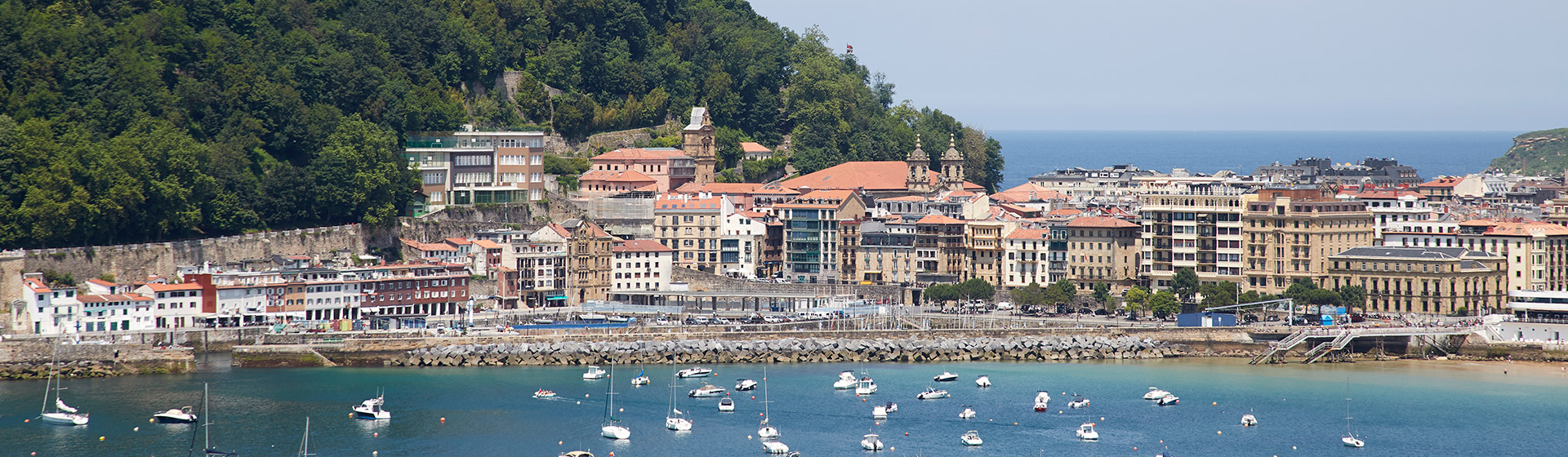 El Puerto y la Parte Vieja de San Sebastián.