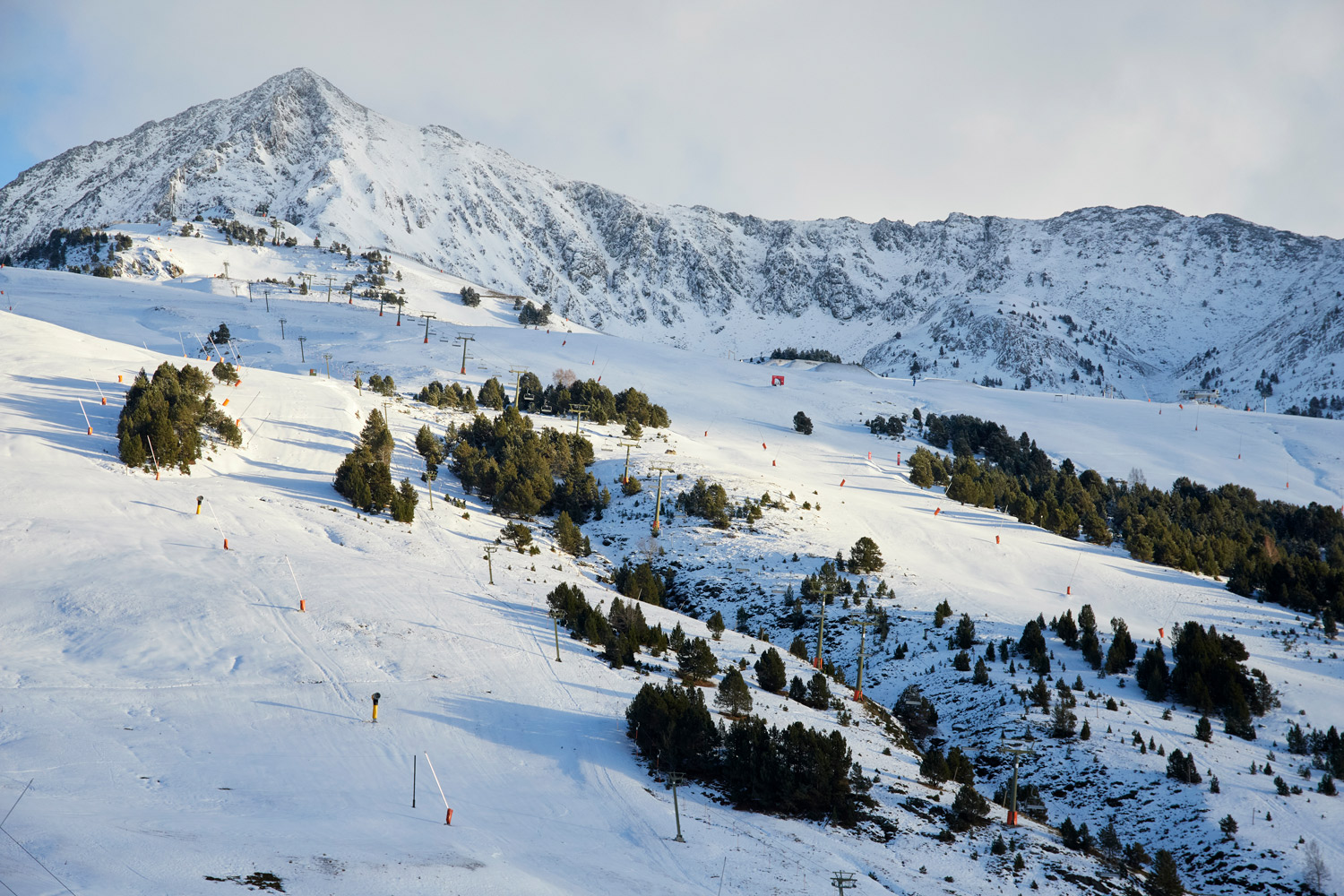 Una de las 10 mejores pistas de Baqueira Beret.