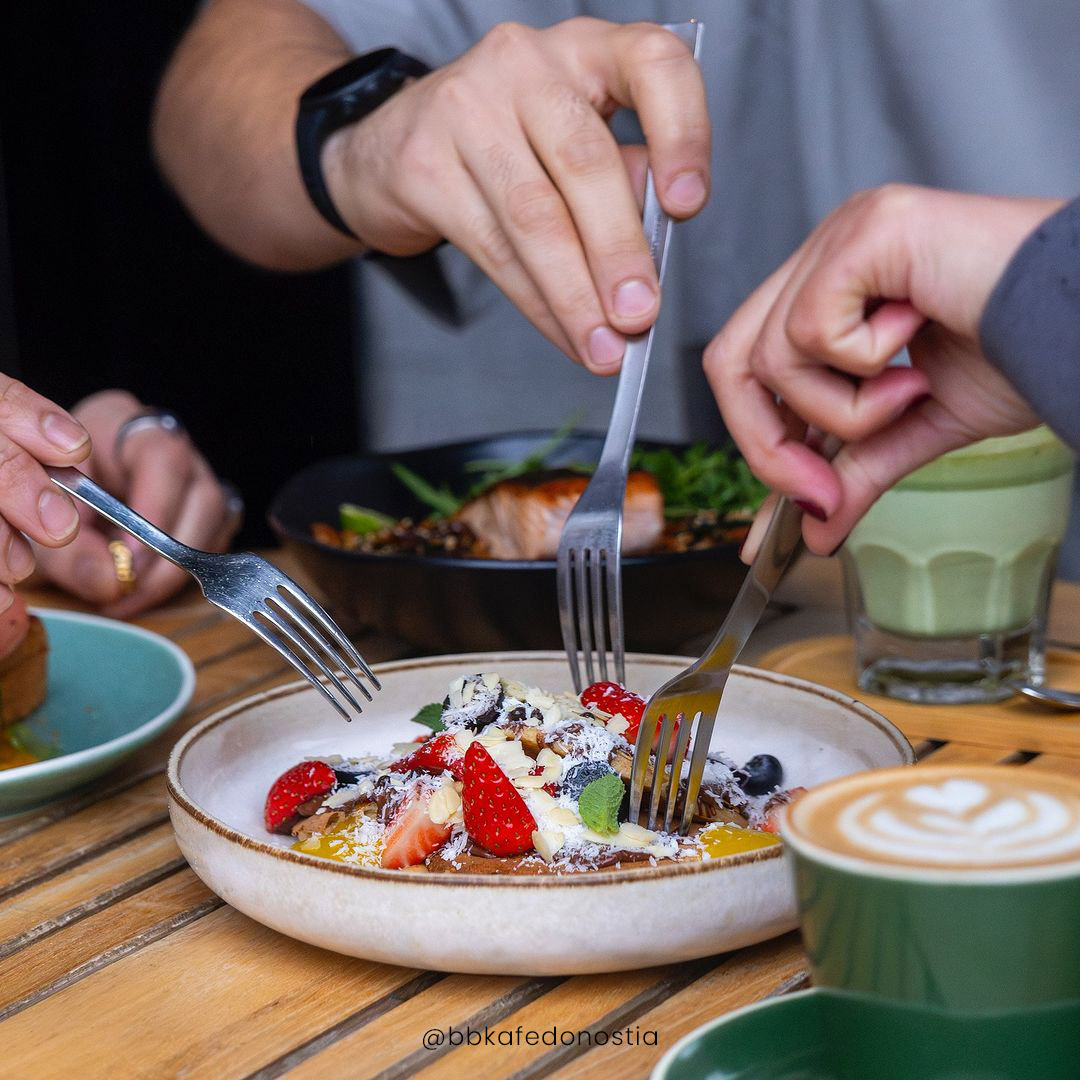 BB Kafe, una de las cafeterías donde desayunar en el Antiguo de San Sebastián.